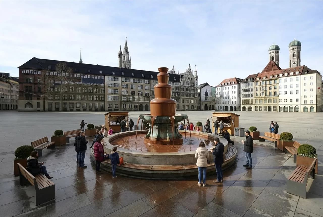 Central Chocolate Fountain