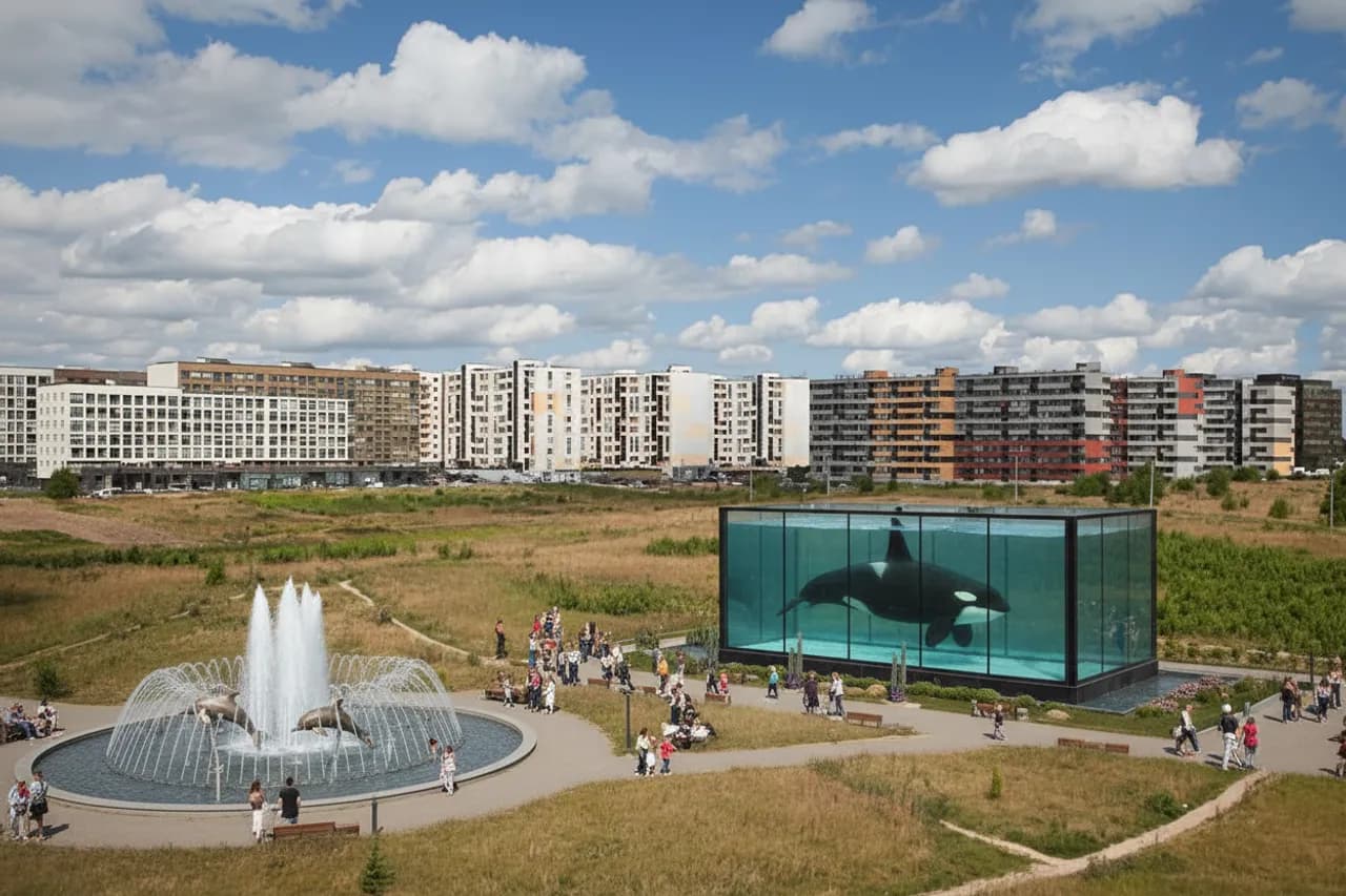 Dolphin & Orca Water Features