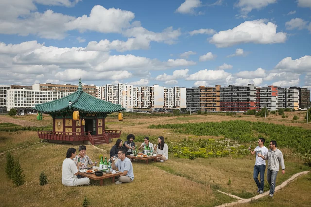 Korean-Style Beer & Soju Temple