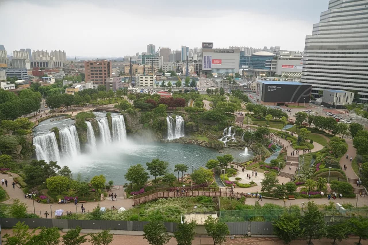 Grand Oceanic Water Feature